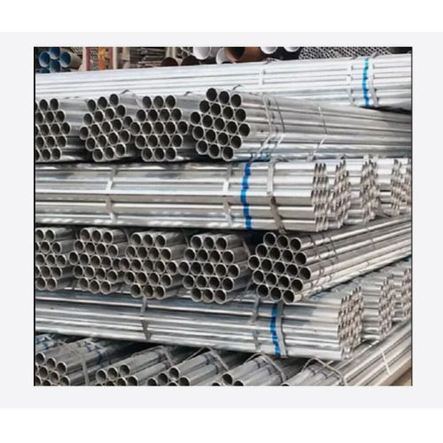 Industrial Galvanized Iron Pipe - Color: Silver