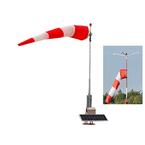 Hlp-Wcl-Z-S Led Heliport Wind Cone Light - Light Color: Red