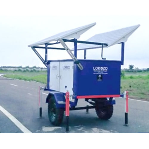 Solar Portable Airfield Lighting System - Application: Helipad