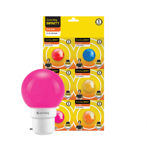 Sun King Infinity Deco Bulb 0.5W Pin Plug Type Led Bulb - Input Voltage: 240V Volt (V)