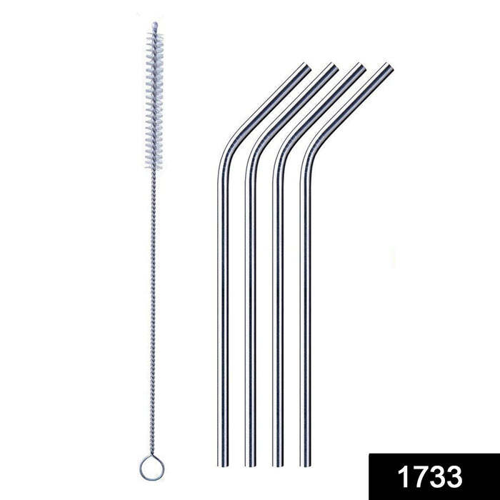 Reusable Drinking Straws Bent