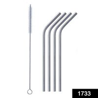 Reusable Drinking Straws Bent