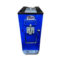 Soft Serve Gelato Ice Cream Machine Single flavour with airpump