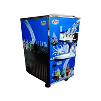 Softy Ice Cream Making Machine Manufacturer six flavour in one machine