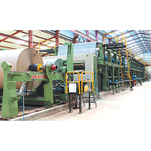 Turnkey Paper Mill Machine - Color: Green