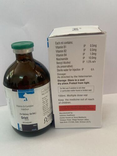 Vitamin B1 + Vitamnim B2 + Vitamin B4 + Niacinamide +Bezyl alchohal