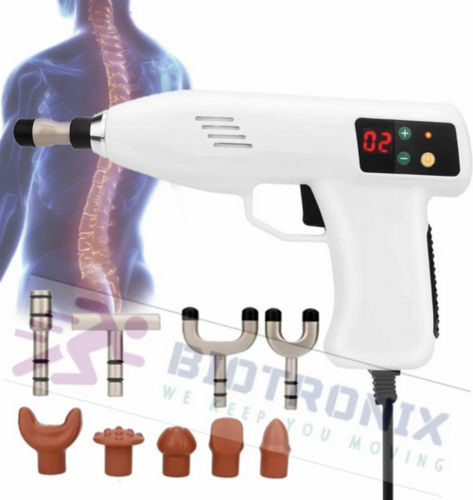 Impulse Gun Chiropractor Small Electronic Vibration High Pressure Massage Fascia Instrument 400N