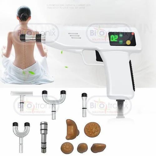 Impulse Gun Chiropractor Small Electronic Vibration High Pressure Massage Fascia Instrument 400N