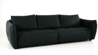 Italian Minimalist Leather Sofa Combination Large Apartment First Layer Cowhide Living Room Sofas