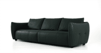 Italian Minimalist Leather Sofa Combination Large Apartment First Layer Cowhide Living Room Sofas