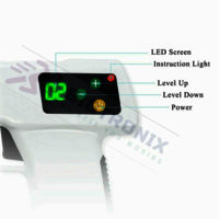 Next-Level Chiropractic Care Electrical 400N Force Impulse Gun, For Digital Spine Realignment Tool