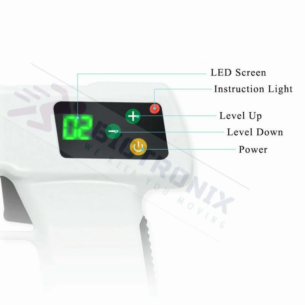 Next-Level Chiropractic Care Electrical 400N Force Impulse Gun, For Digital Spine Realignment Tool