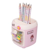 Pen Pencil Holder With Drawer For Kids