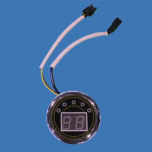 Round Display - Rated Voltage: 5-15 Volt (V)