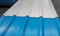 Essar Metal Roofing Sheets - Galvanized Steel, 3mm Thickness, Metallic Finish | Durable, Weather-resistant, Aesthetic Appeal For Various Applications