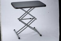 variable height adjustable folding table