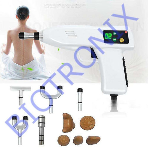 Spine Activator Massager Machine LED Display Chiropractic Correction Gun 400N