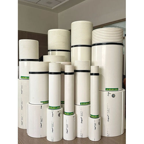 White UPVC Column Pipe