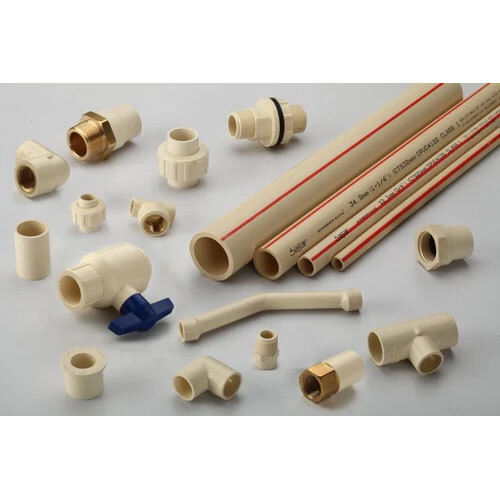 Pvc Pipes & Fittings - Color: White