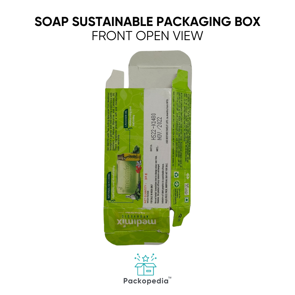 Sustainable Soap Packing Box - Multicolored Printed Cardboard Soap Box