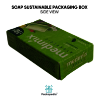 Sustainable Soap Packing Box - Multicolored Printed Cardboard Soap Box