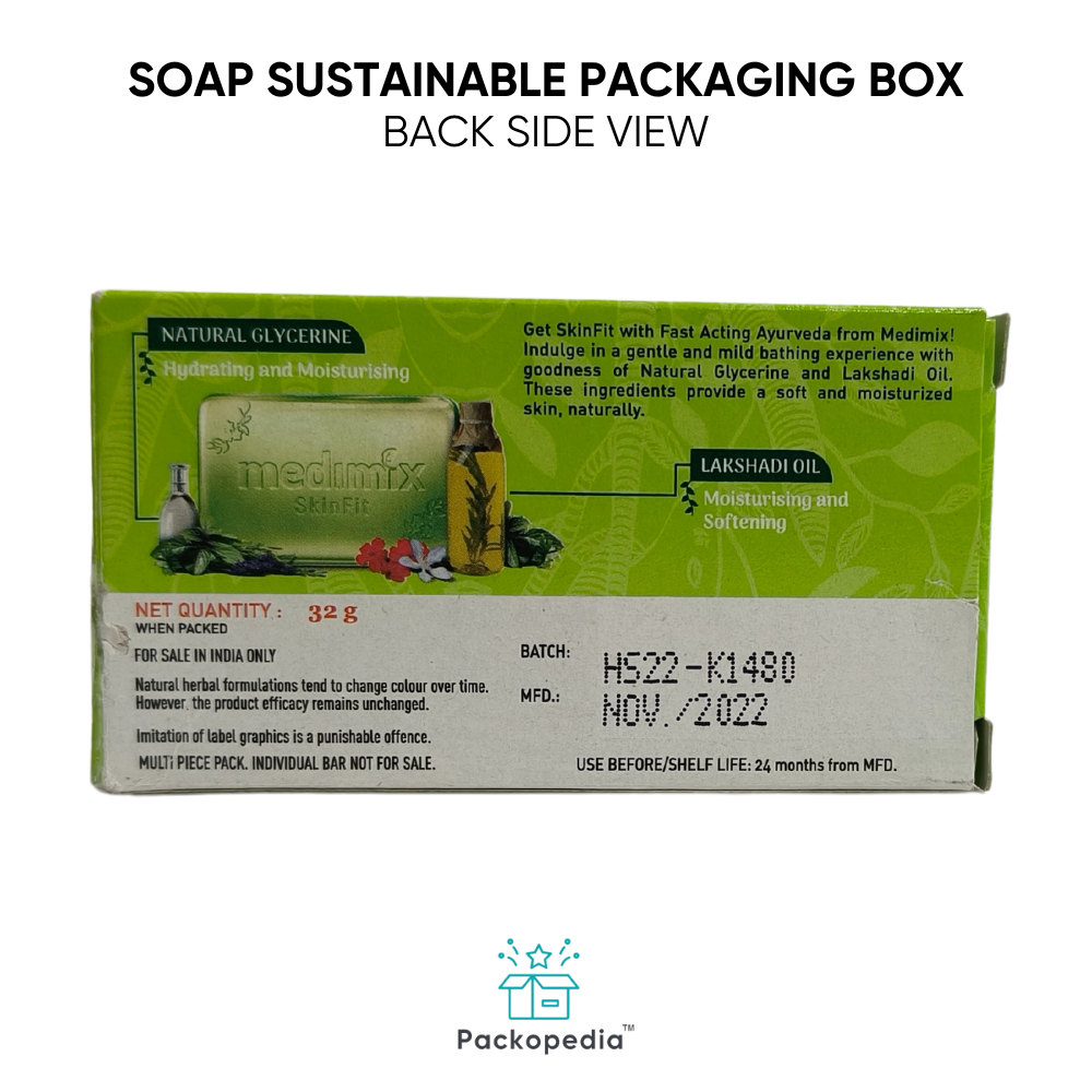 Sustainable Soap Packing Box - Multicolored Printed Cardboard Soap Box