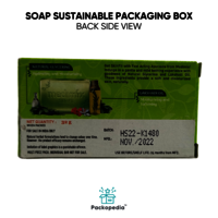 Sustainable Soap Packing Box - Multicolored Printed Cardboard Soap Box