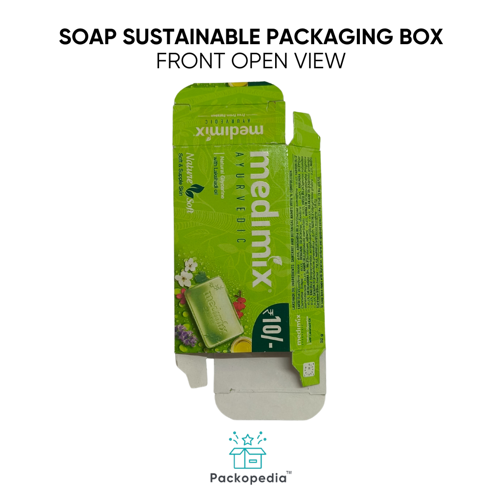Sustainable Soap Packing Box - Multicolored Printed Cardboard Soap Box