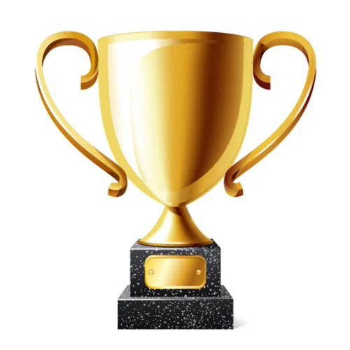 Metal Cricket Trophy