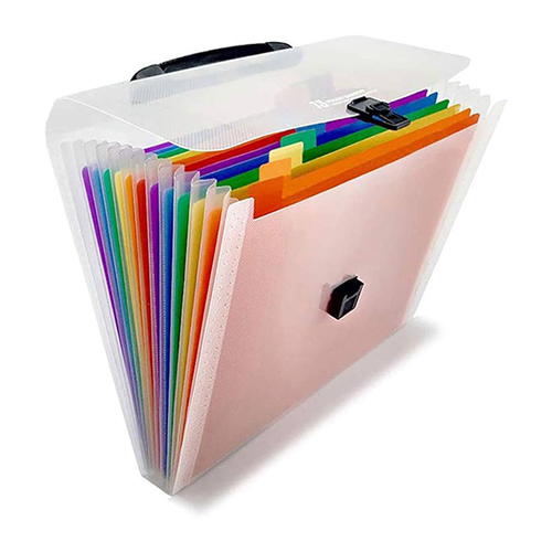 Plastic Document Storage File Holder