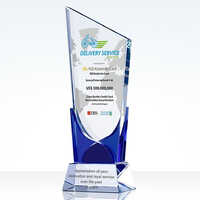 Printed Glass Trophy