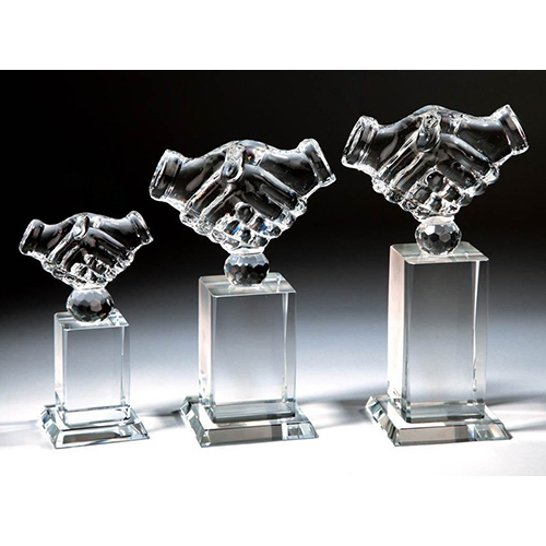 Printed Glass Trophy