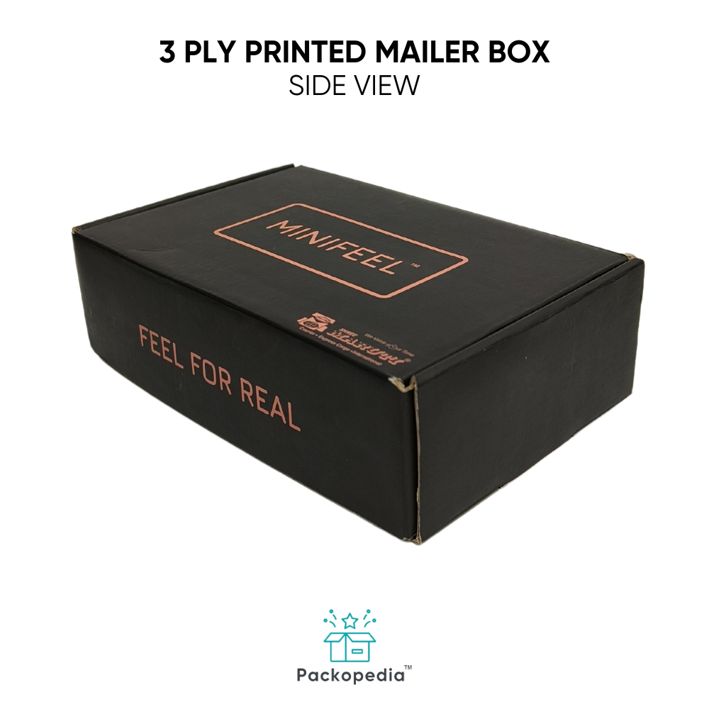 3 Ply Printed Corrugated Branded Mailer Box For Cosmetic Brands