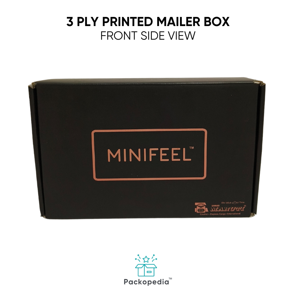 3 Ply Printed Corrugated Branded Mailer Box For Cosmetic Brands