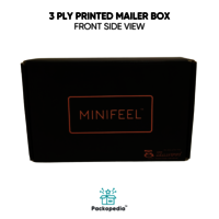3 Ply Printed Corrugated Branded Mailer Box For Cosmetic Brands