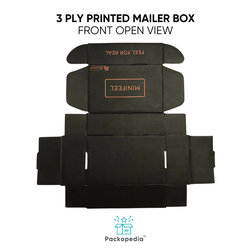3 Ply Printed Corrugated Branded Mailer Box For Cosmetic Brands