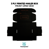 3 Ply Printed Corrugated Branded Mailer Box For Cosmetic Brands