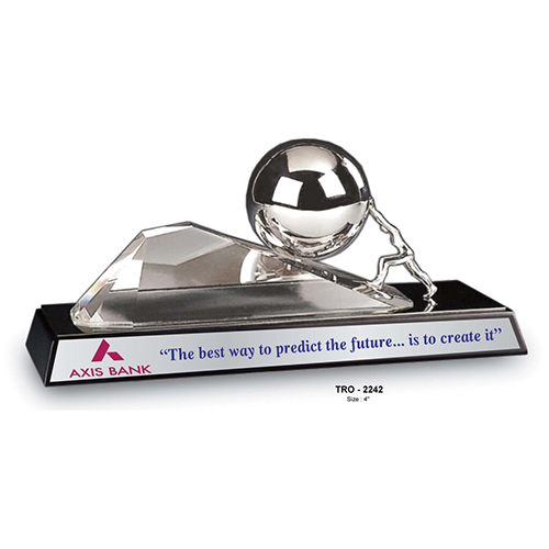TRO-2242 - 4 Inch Metal Trophy
