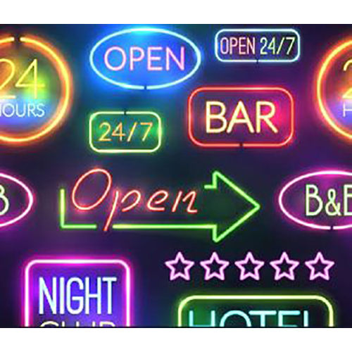 Electrical Neon Sign Board - Application: Commercial