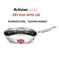 Triply Artisian Fry Pan with Lid 20 cm.