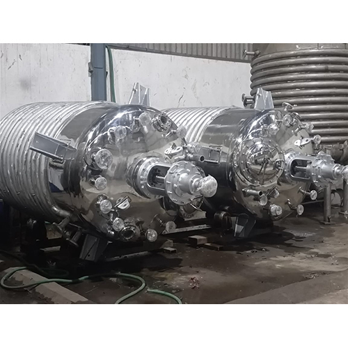 SS Chemical Reactor - Stainless Steel, High-Speed, Hydraulic Drive Type | Automatic Operation for Industrial Chemical Processes