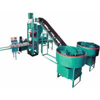 Double Mixer Fly Automatic Brick Machine - Stainless Steel, 2000-3500 Bricks/hour | High Durability, 5-year Warranty, Semi-automatic Operation