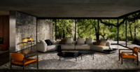 Modern Italian Ultra Luxury Minimalist Design Living Room Sofa Furniture Set Corner Sofa Chairs Set L Shape Modular - Dimensions: 432*210*85cm  Centimeter (cm)