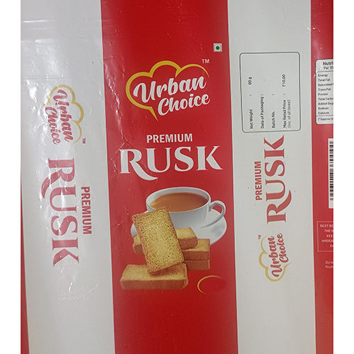 Polyester Rusk Packaging Pouch - Color: Multi Colour