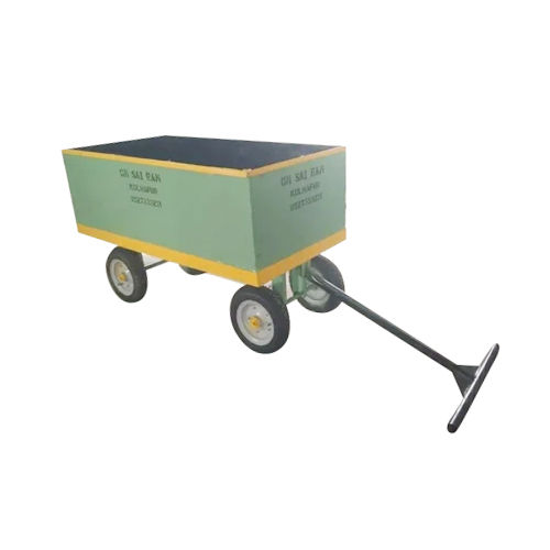 Wheel Barrow Material Handling Trolly - Material: Mild Steel