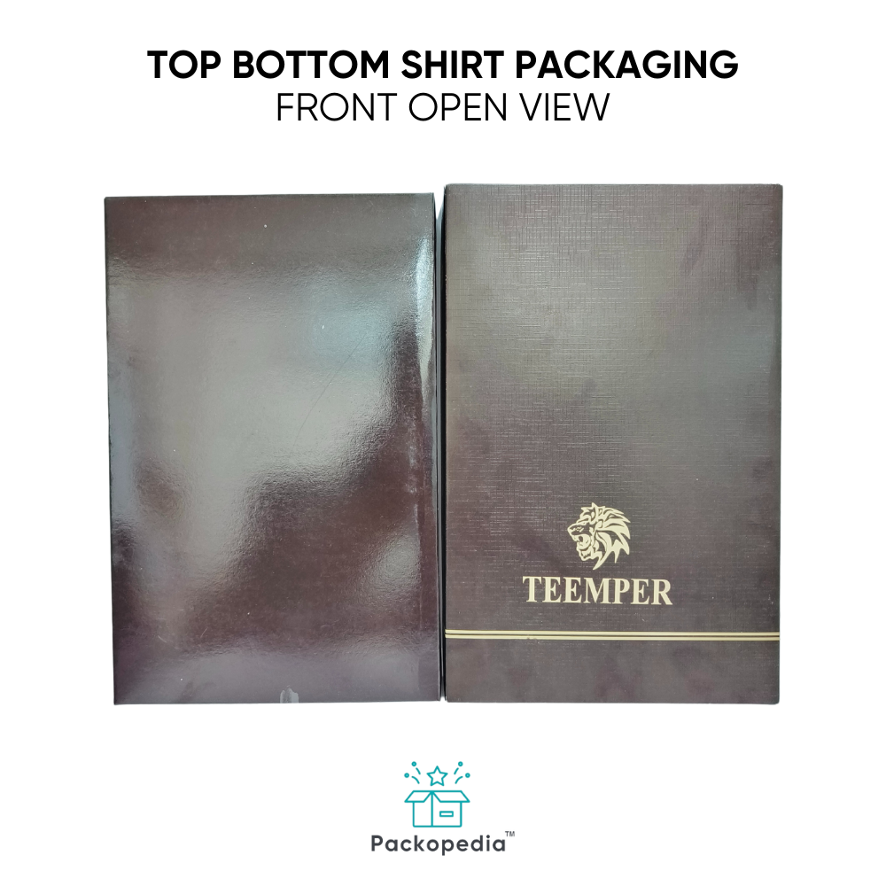 Top Bottom Shirt/Apparel Packaging