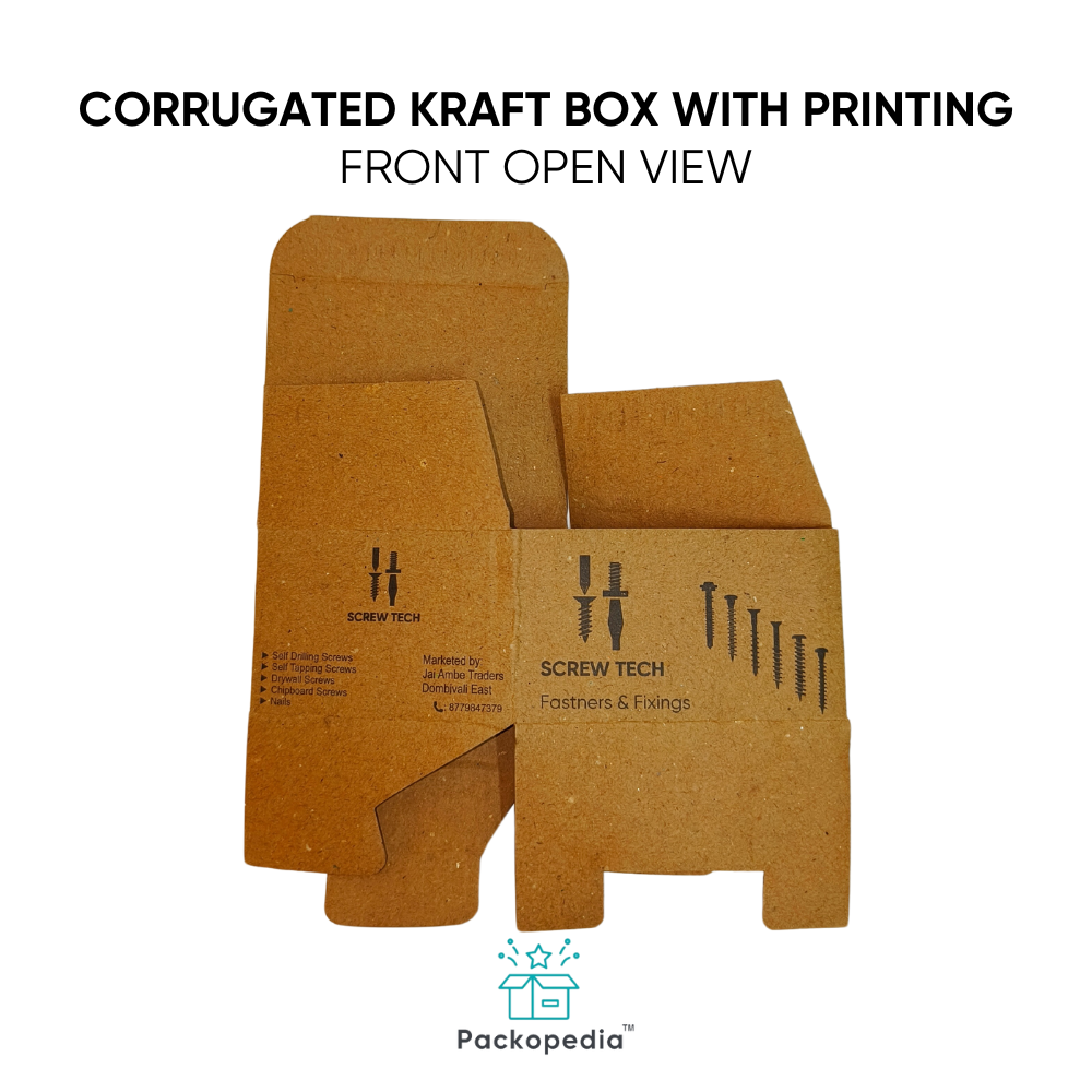 Tuck Style Printed Corrugated Packaging Cardboard Box