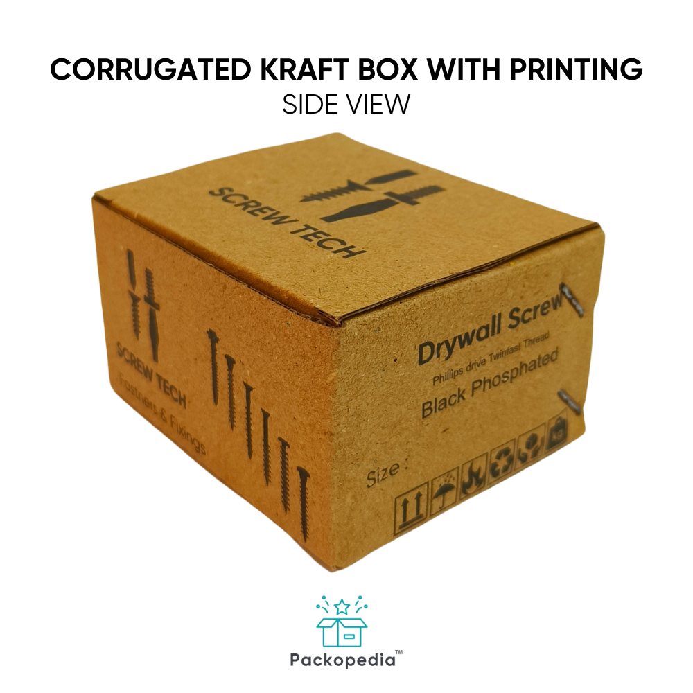 Tuck Style Printed Corrugated Packaging Cardboard Box