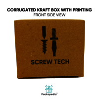 Tuck Style Printed Corrugated Packaging Cardboard Box