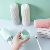 capsule shape toothbrush holder